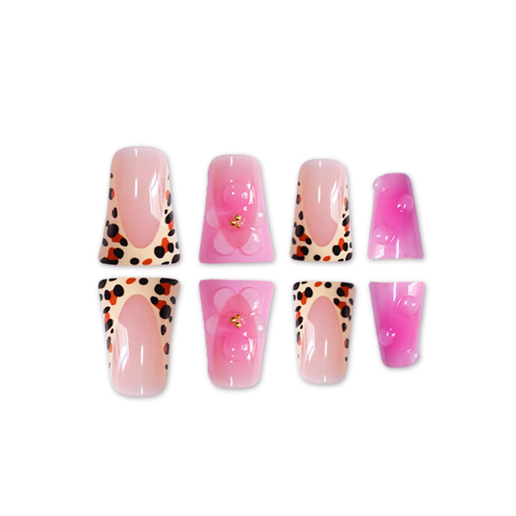 Floral Glam Press-On Nail Extensions Brehn