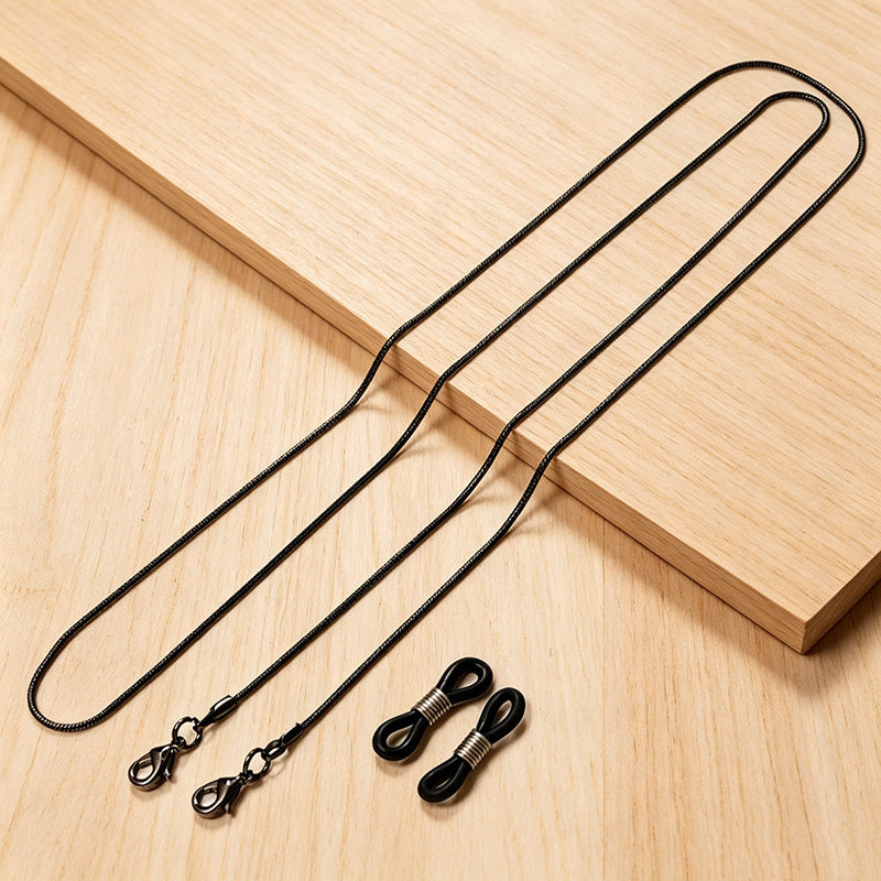 Verstellbare Metallische Sonnenbrillen Kette Brehn