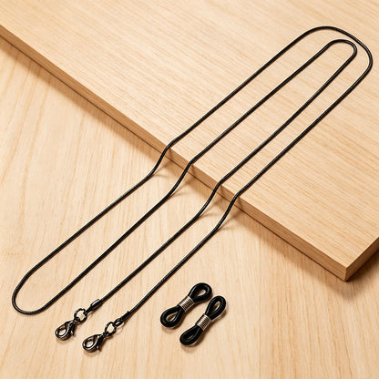 Verstellbare Metallische Sonnenbrillen Kette Brehn