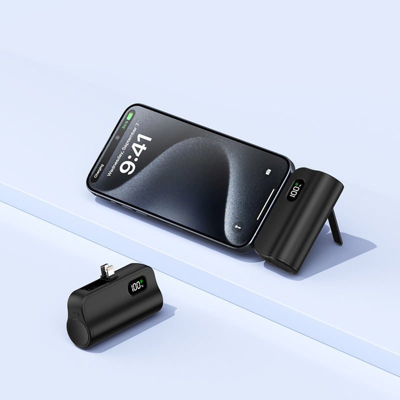 Kompakte Dual-Lade Powerbank mit Digitalanzeige Brehn