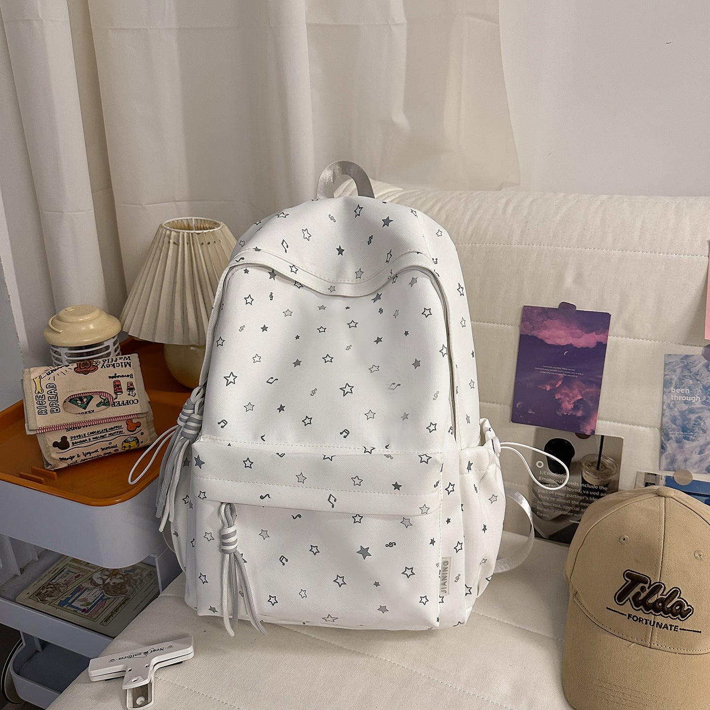 Modischer Rucksack mit Buntem Sternenmuster Brehn