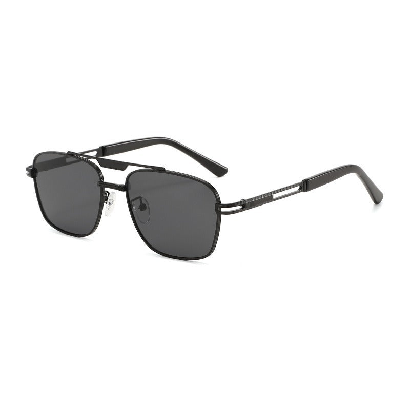 Herren Luxus Quadrat Rahmen Sonnenbrille Brehn