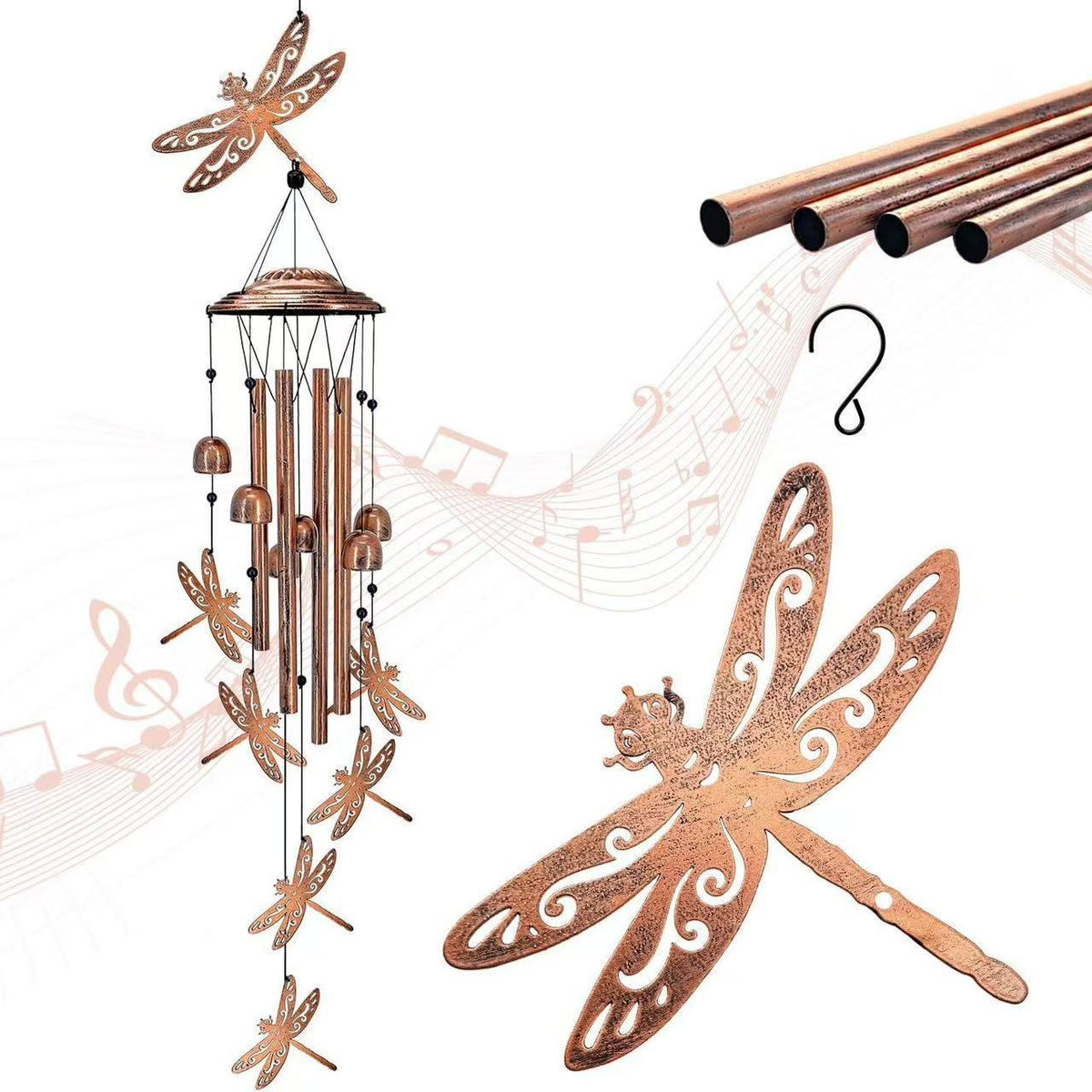 Dekorativer Windspiel mit Dackel-Design Brehn