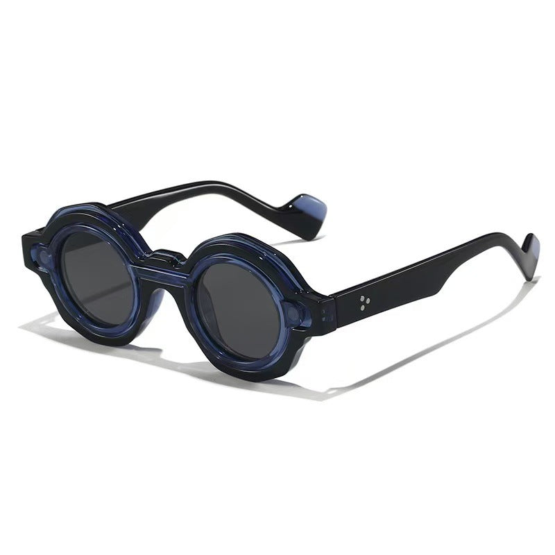 Damen modische Sonnenbrille mit einzigartigem Runddesign Brehn