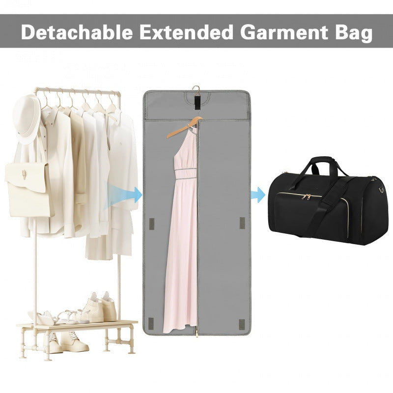 Multifunktionale Reisetasche mit Abnehmbarem Rucksack Brehn