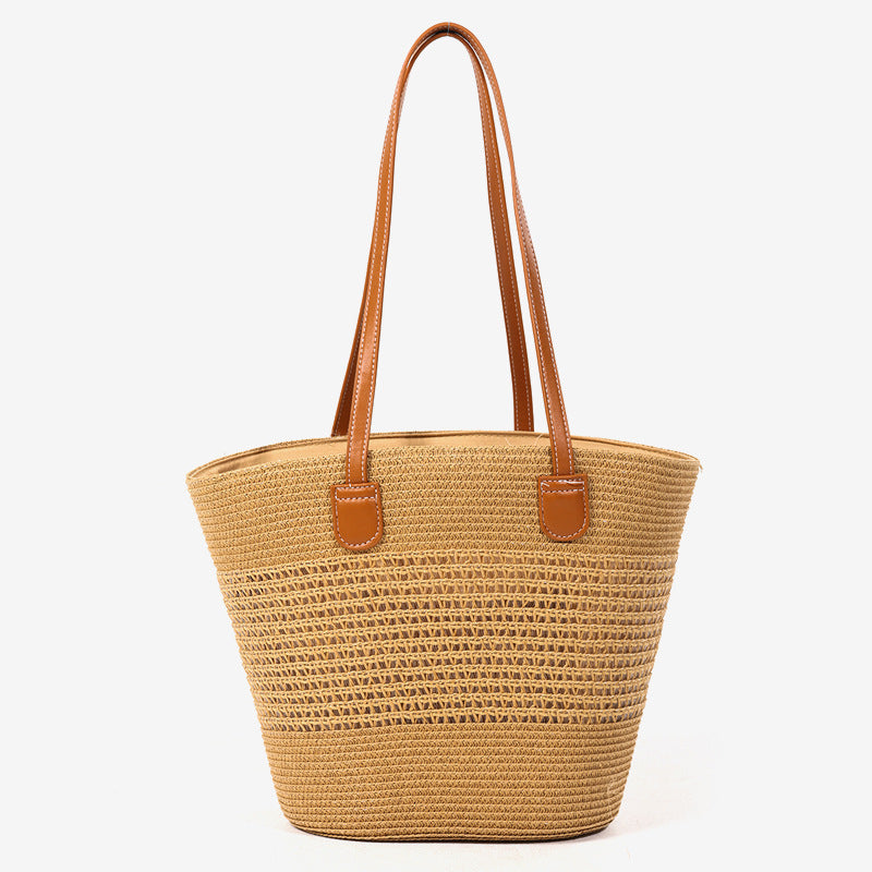 Damen Strandtasche mit elegantem geflochtenem Design Brehn