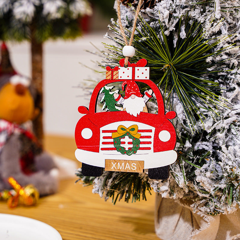 Dekorative Weihnachtswagenfigur Brehn