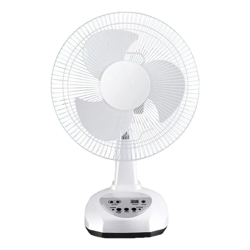 Unisex Tragbarer Solar-Ventilator mit flexibler Neigung Brehn