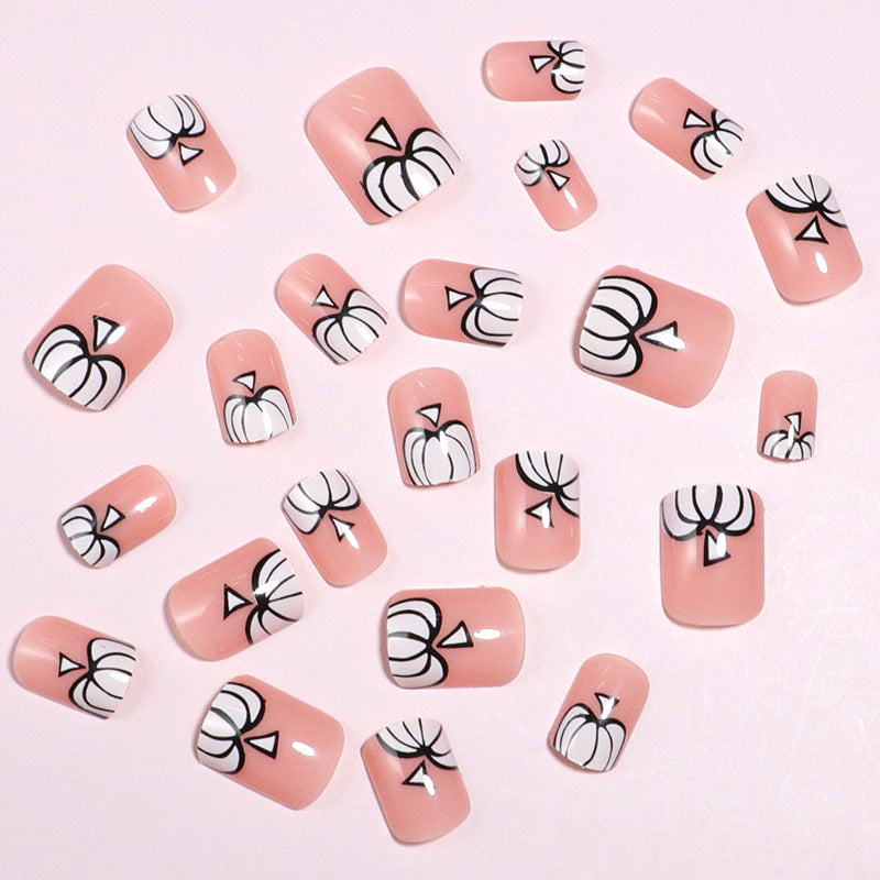 Künstlerisches Halloween-Themen Press-On Nagelset Brehn 1787225300