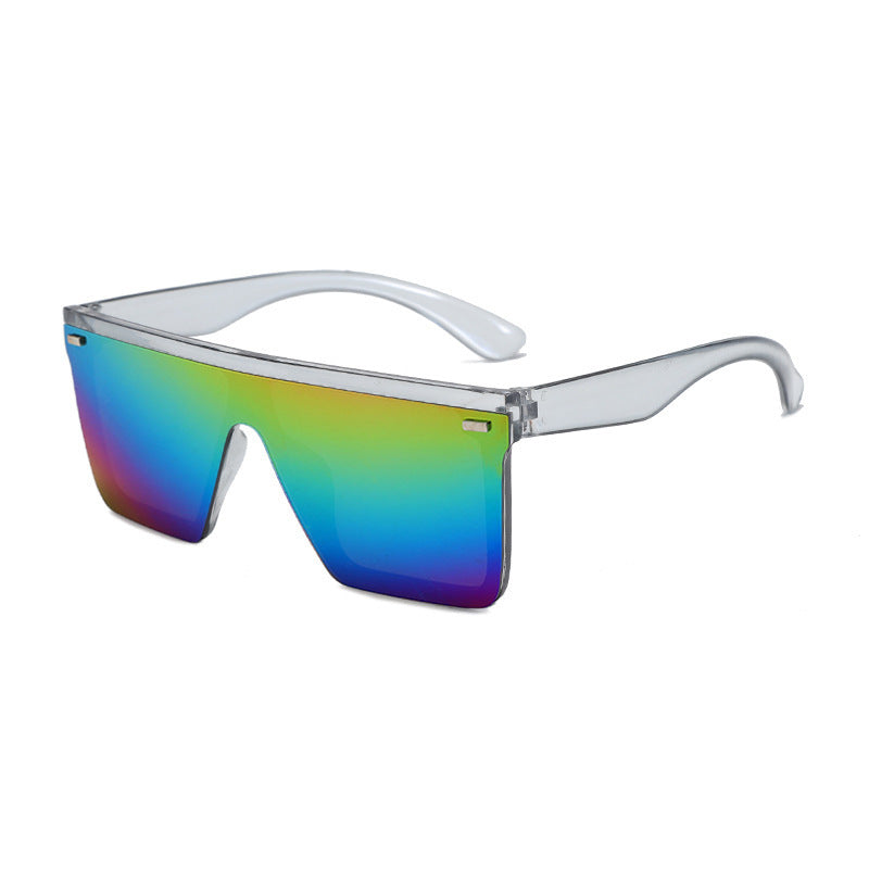 Damen Sportliche Oversized-Sonnenbrille mit modernem Rahmen Brehn