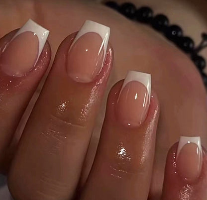 Elegante französische Spitzen-Acryl-Nagelverstärkungen Brehn 1789915301
