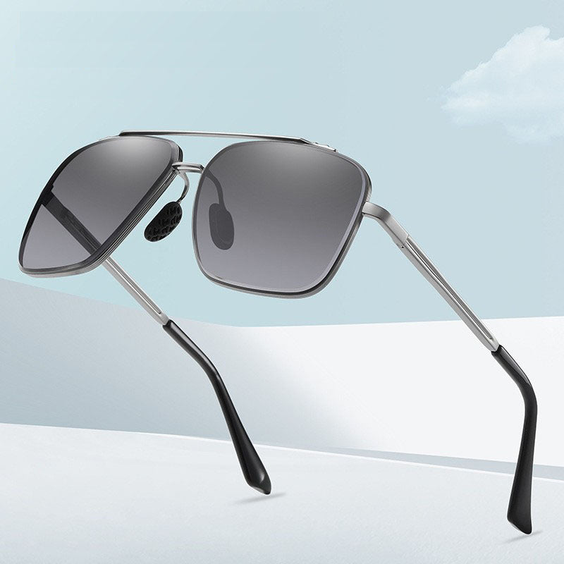 Damen Modische Sonnenbrille mit hochwertigem Metallrahmen und polarisierenden Gläsern Brehn
