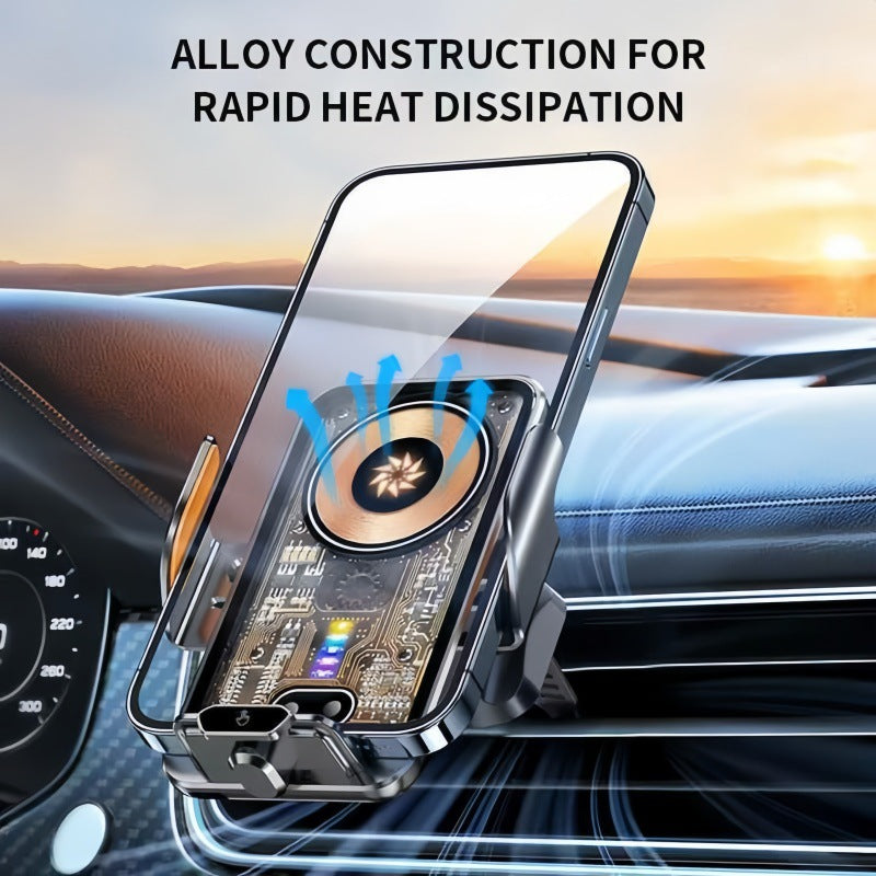 Unisex Smartphone Halter mit innovativer kabelloser Ladetechnologie Brehn