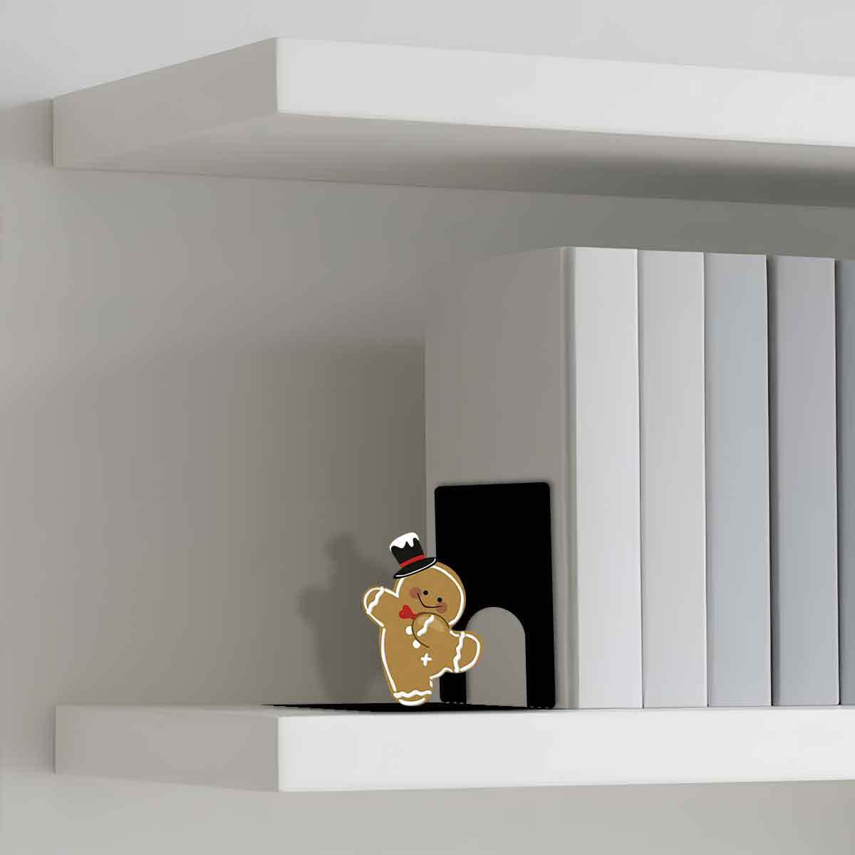 Lebkuchen-Themen-Bücherstützen