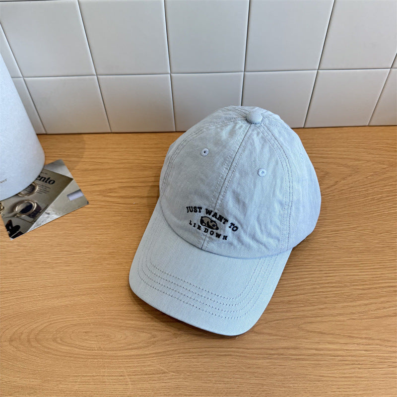 Damen Casual Bestickte Verstellbare Baseballkappe Brehn