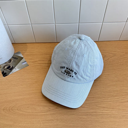 Damen Casual Bestickte Verstellbare Baseballkappe Brehn