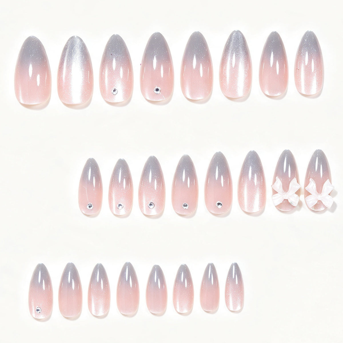 Elegante Acryl-Nagelverlängerungen Brehn