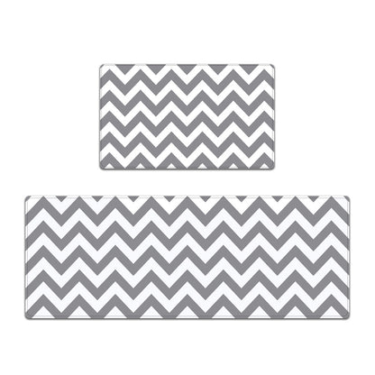 Moderne Chevron-Muster Küchenmatte Set Brehn
