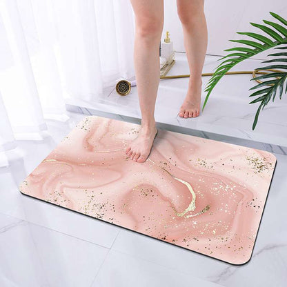 Luxuriöse Marmor-Design-Badematte