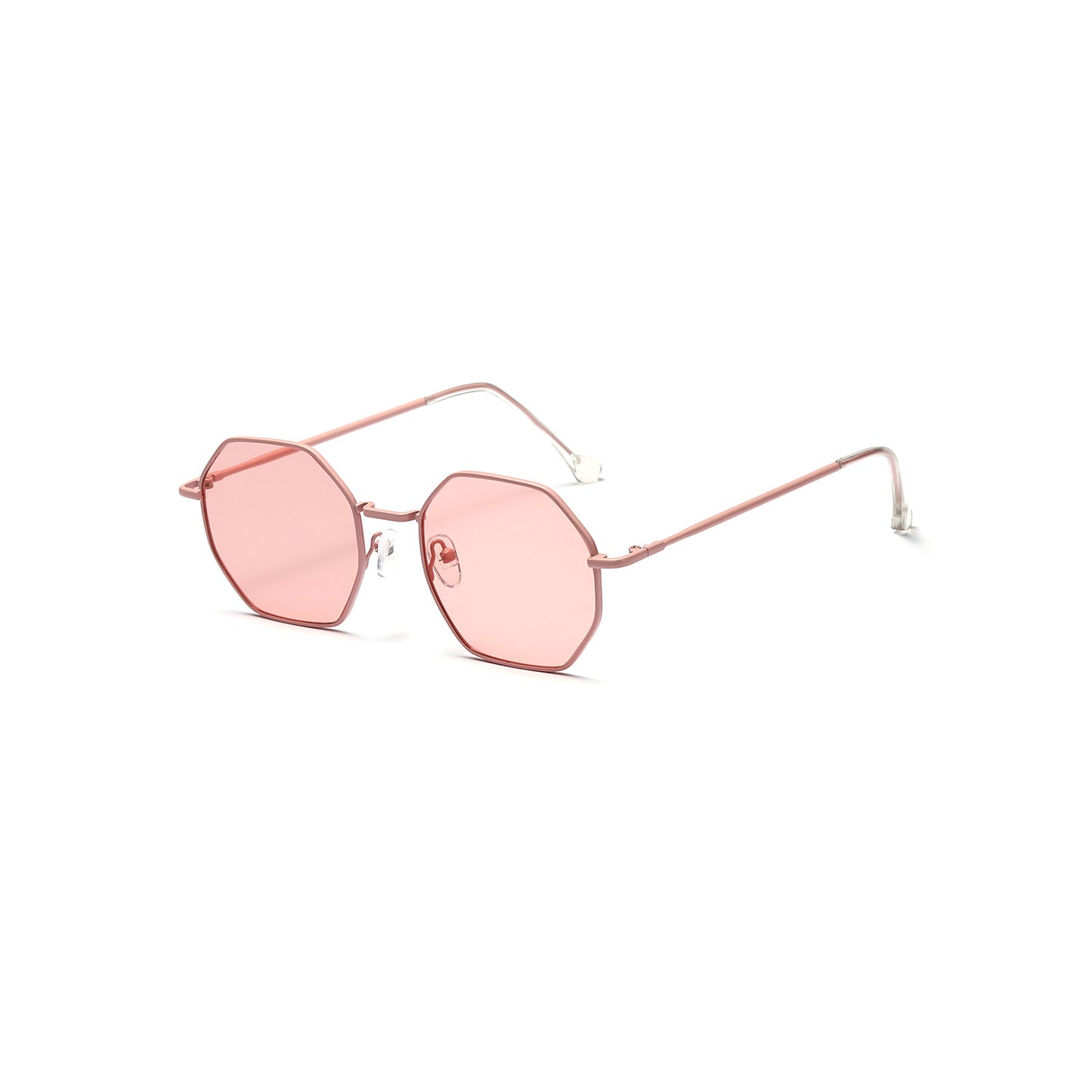 Damen octagonale Sonnenbrille mit eleganten Metallakzenten Brehn