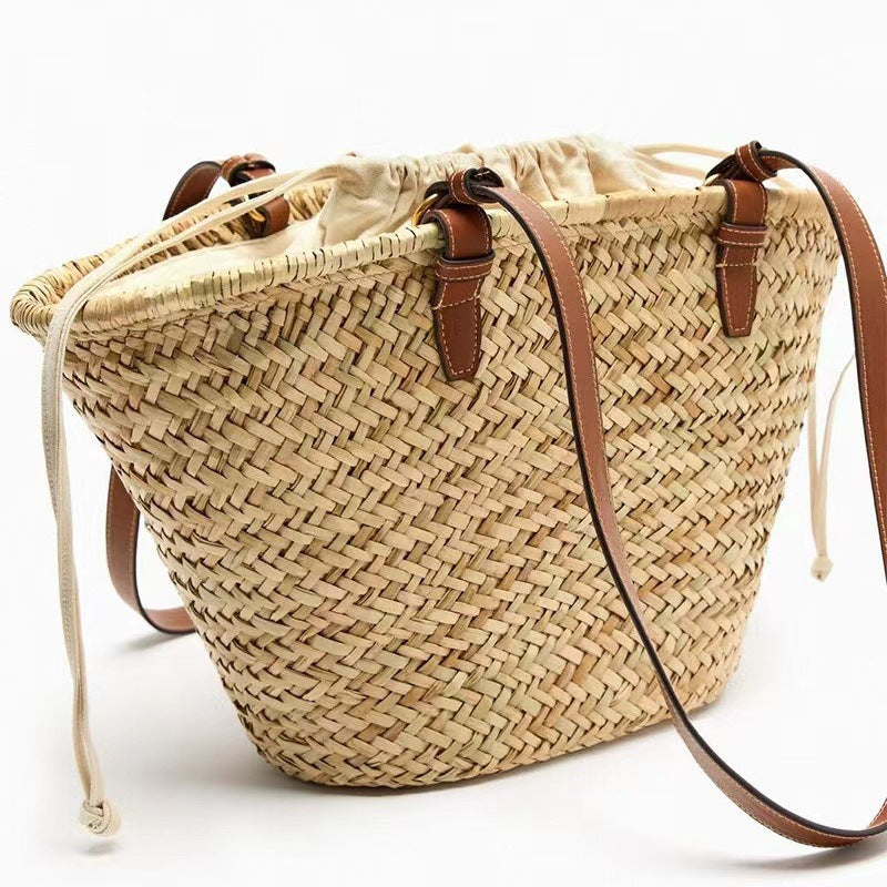 Elegante Geflochtene Strandtasche Brehn