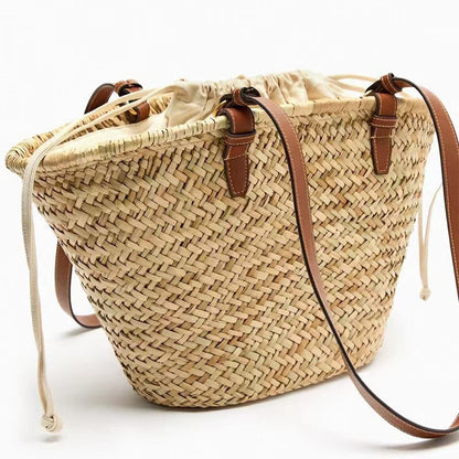 Elegante Geflochtene Strandtasche Brehn
