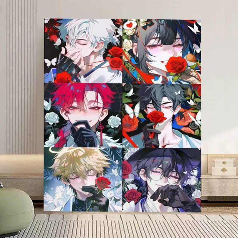 Künstlerischer Anime-inspirierter Wandkunstdruck Brehn