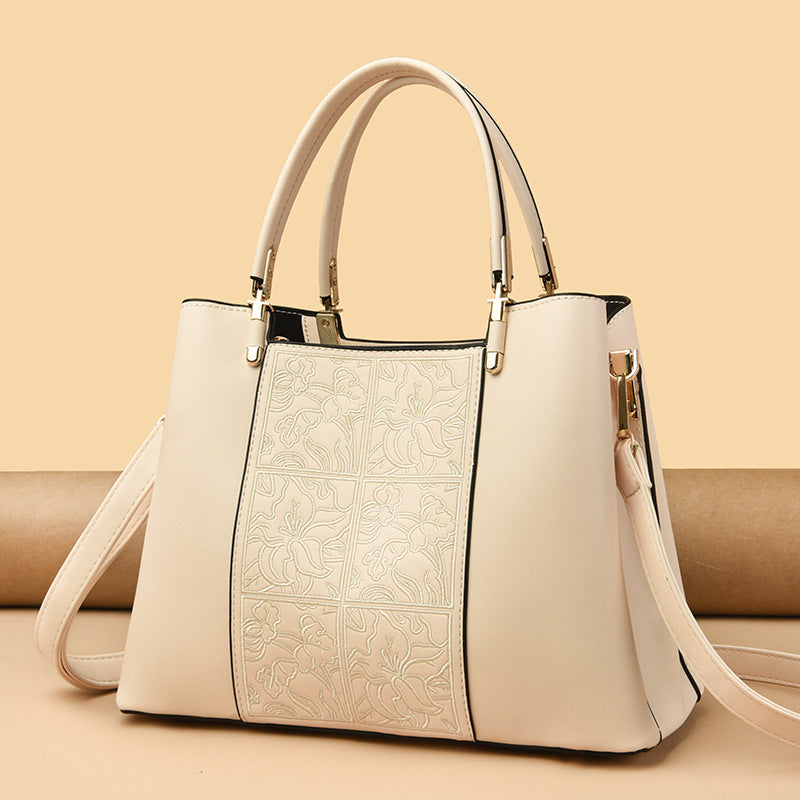 Elegante bestickte Handtasche Brehn