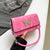 WoChic Designer Handtasche mit Schmetterling Accent Brehn