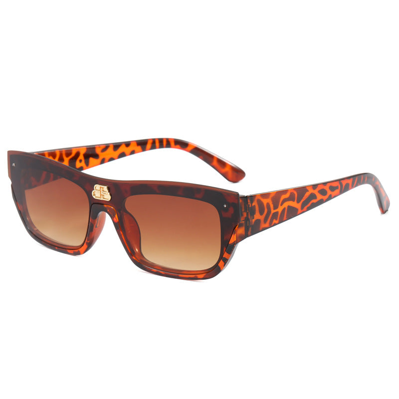 Damen modische oversized Sonnenbrille mit markantem Design Brehn