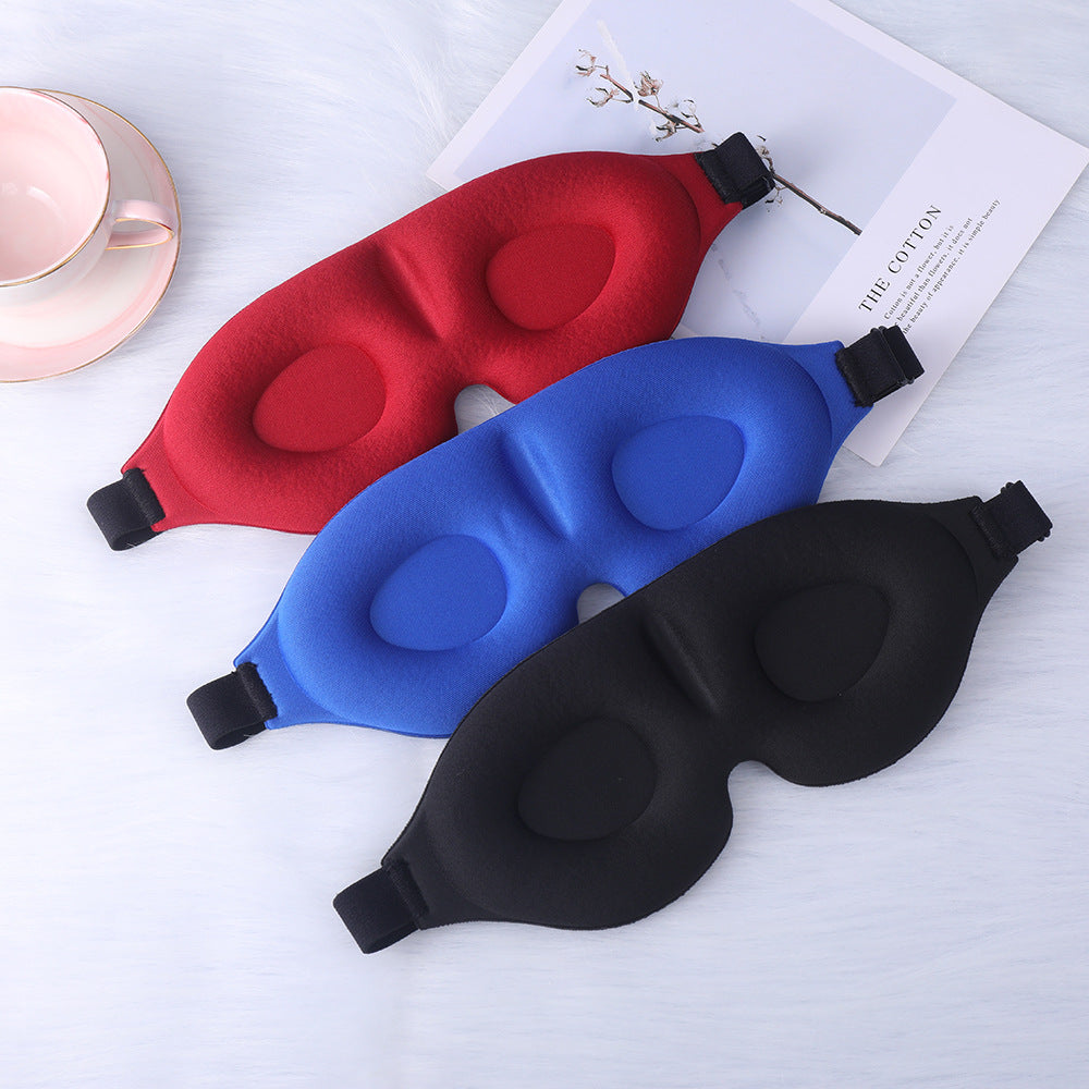 Unisex nan ergonomische 3D Schlafmaske mit konturierten Augenmulden und verstellbarem Komfortband Brehn