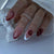 Künstlerische Stiletto-Nagelaccessoires Brehn