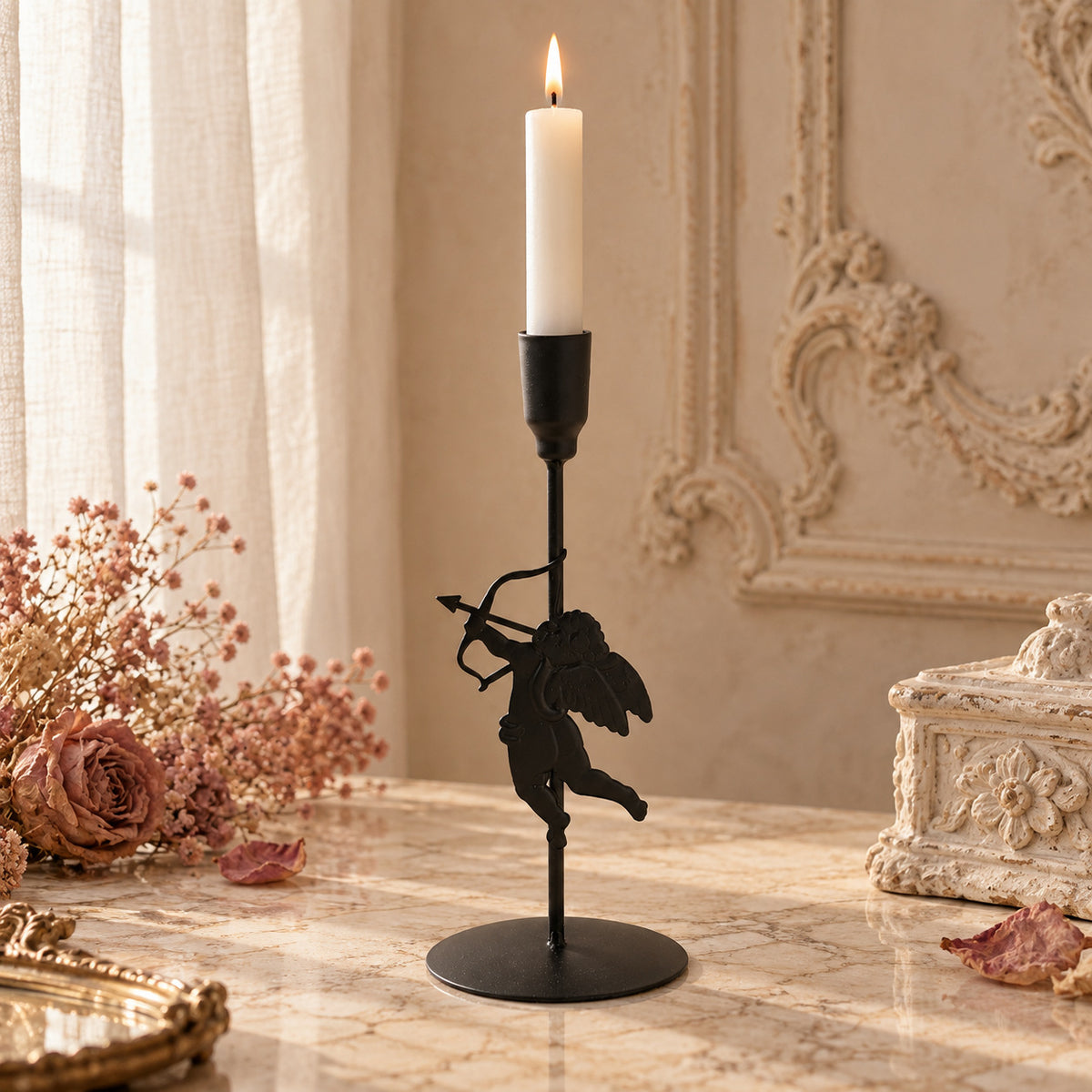 Engel-Theme Kerzenhalter