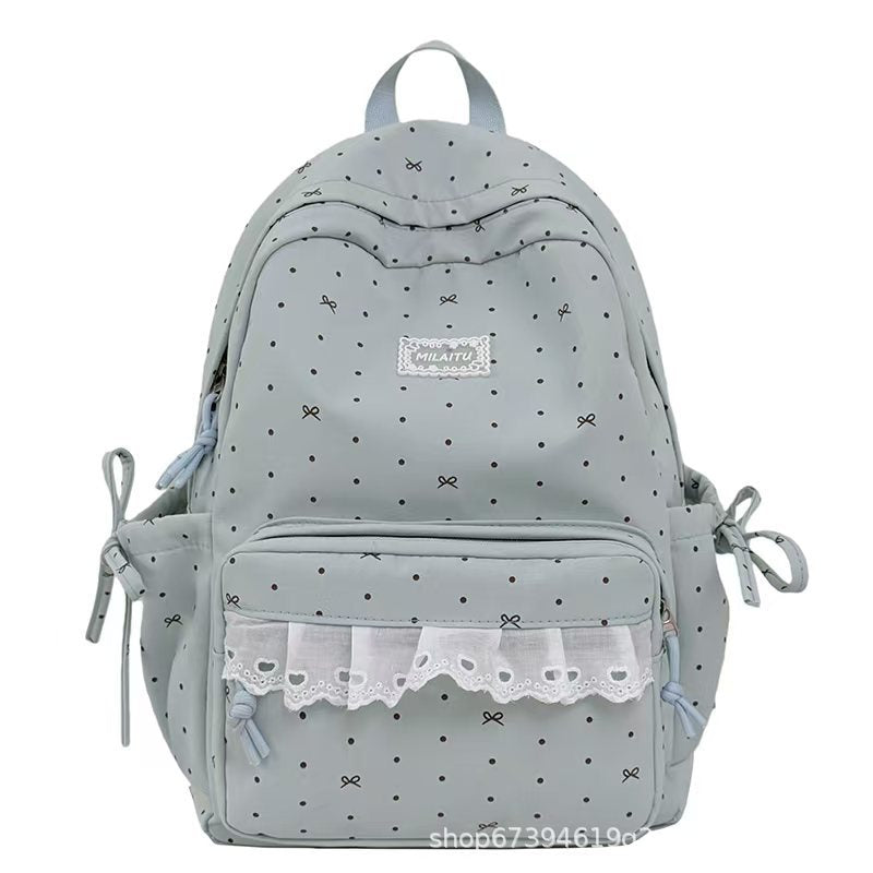 Dekorativer Rüsch-Rucksack Brehn