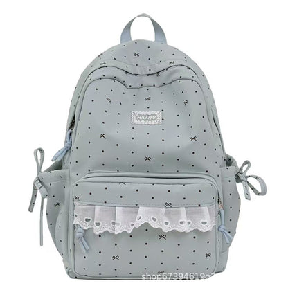 Dekorativer Rüsch-Rucksack Brehn