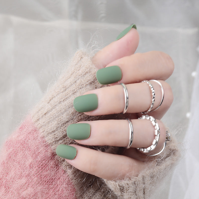 Matte Press-On Nagelset Brehn