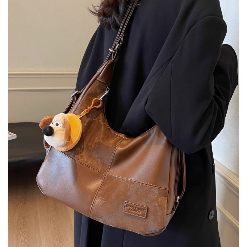 Casual Leder Hobo Tasche Brehn
