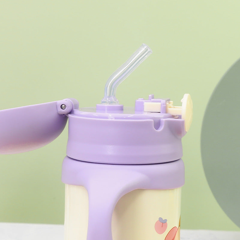 Damen Isolierte Kinder-Trinkflasche im verspielten Tierdesign Brehn