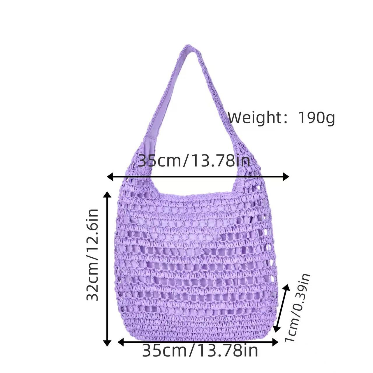 Handgefertigte Makramee Shopper-Tasche Brehn