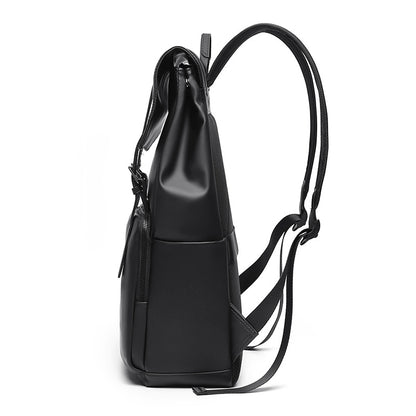Strukturierter Leder-Rucksack Brehn