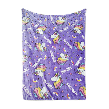 Damen Kinderfreundliche Kuscheldecke mit Dinosaurier-Motiv Brehn