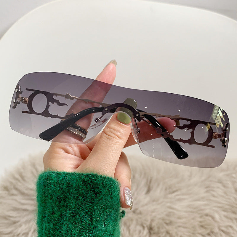 Damen modische Sonnenbrille mit innovativem Design Brehn