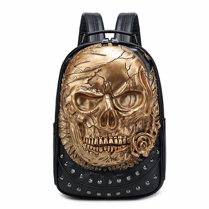 Stylischer Rucksack mit Totenkopf-Design Brehn