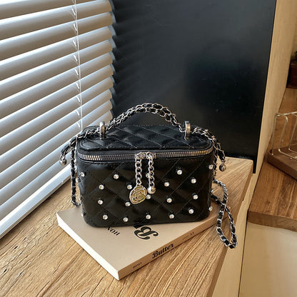 Elegante gesteppte Abendhandtasche