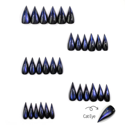 Cat Eye Press-On Nageldesign Set