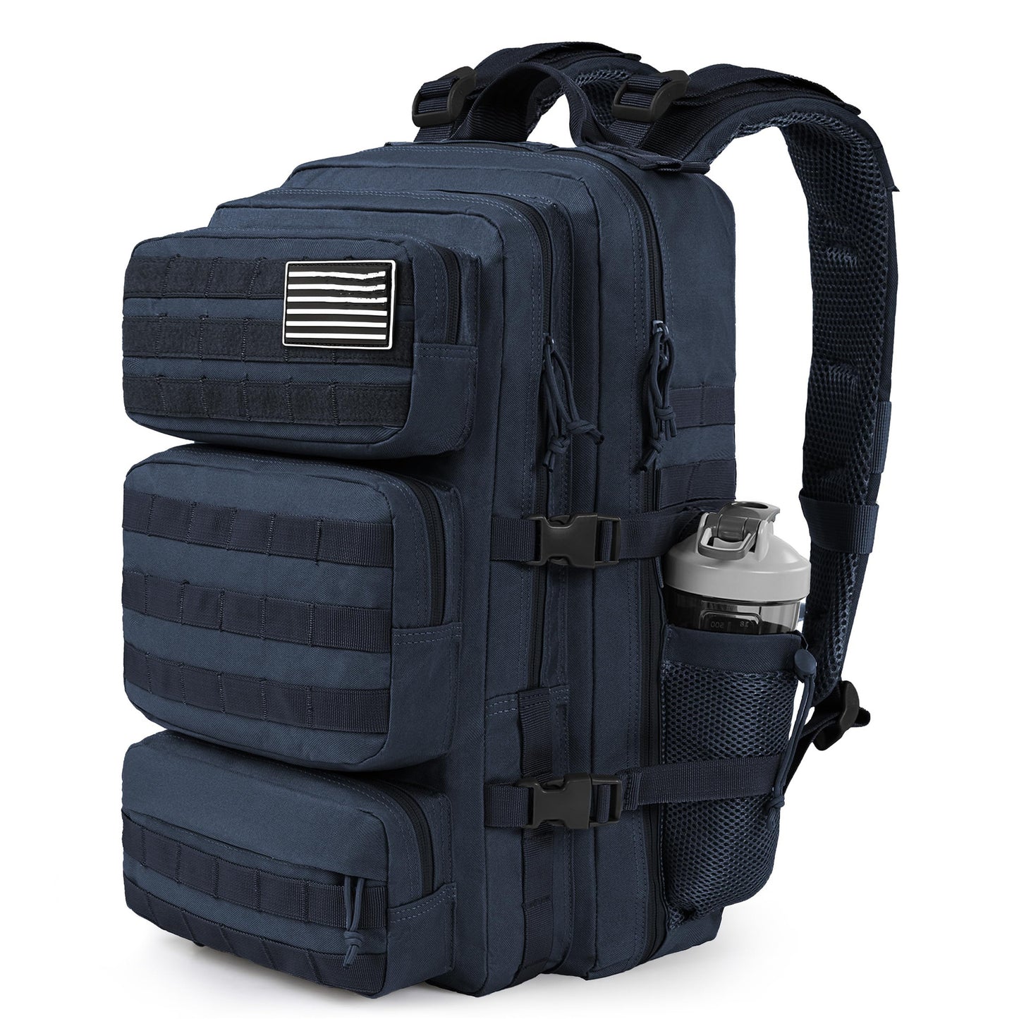 Herren taktischer Militär-Rucksack mit modularen Modulen Brehn