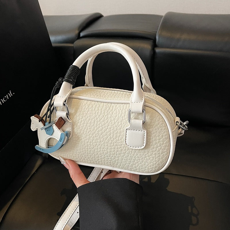 Texturierte Mini-Handtasche Brehn