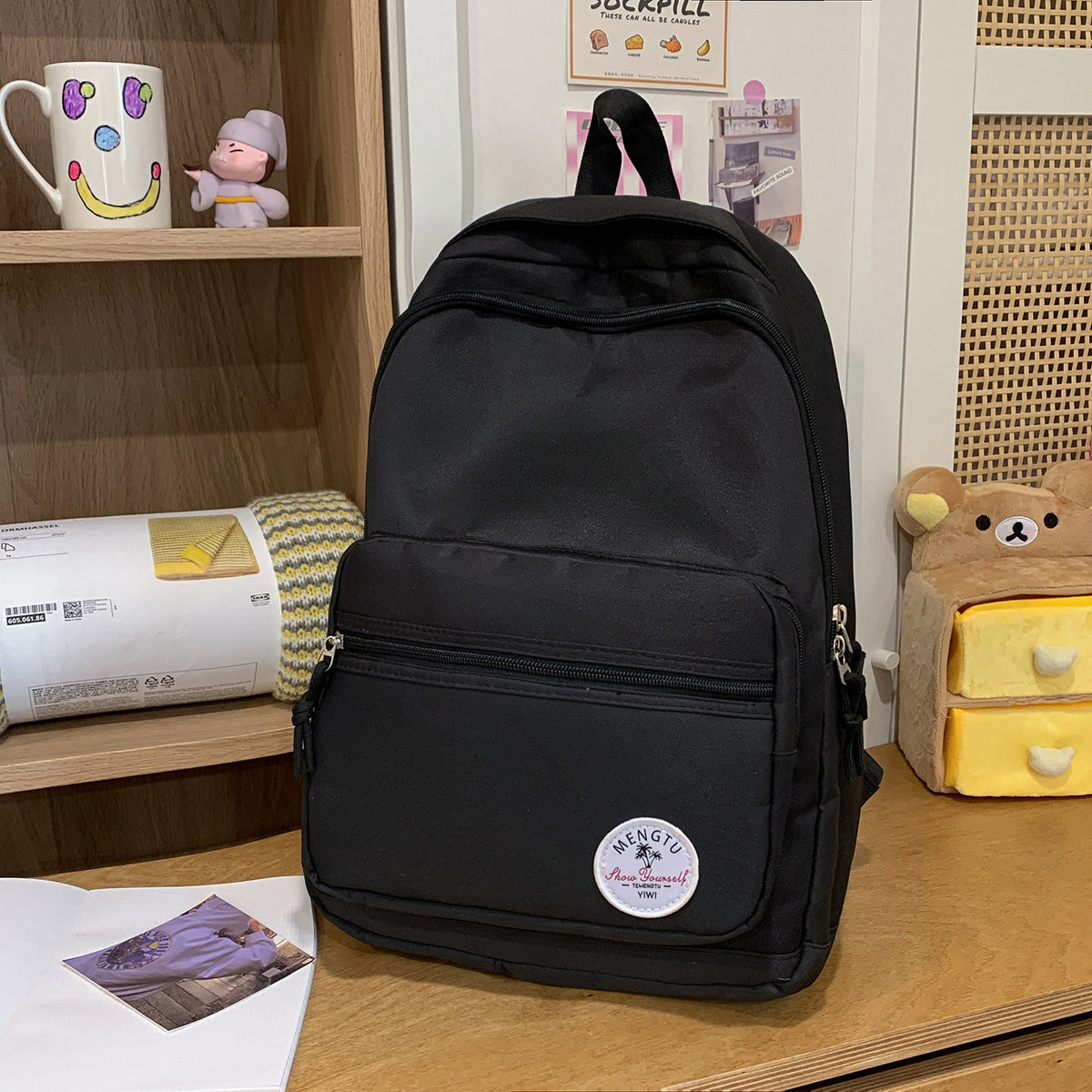 Stylischer Mehrfach-Taschen-Rucksack Brehn 1791204937