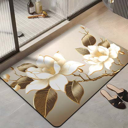 Floral Design Badezimmermatte Brehn