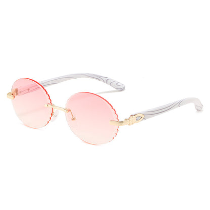 Runde Rahmen Mode Sonnenbrille Brehn
